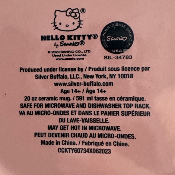 Hello Kitty Skeleton Mug (Limited Edition) - Picture 3 of 3